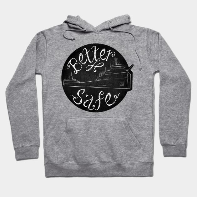 Better Safe... Than Sorry Double-Sided Shirt Hoodie by dragonrise_studio